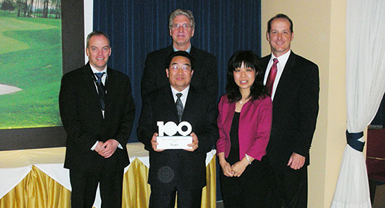 2011年4月，在意大利召开的惠而浦全球100周年庆典活动总，澳门太阳集团城welcome荣获“*具竞争力大奖”